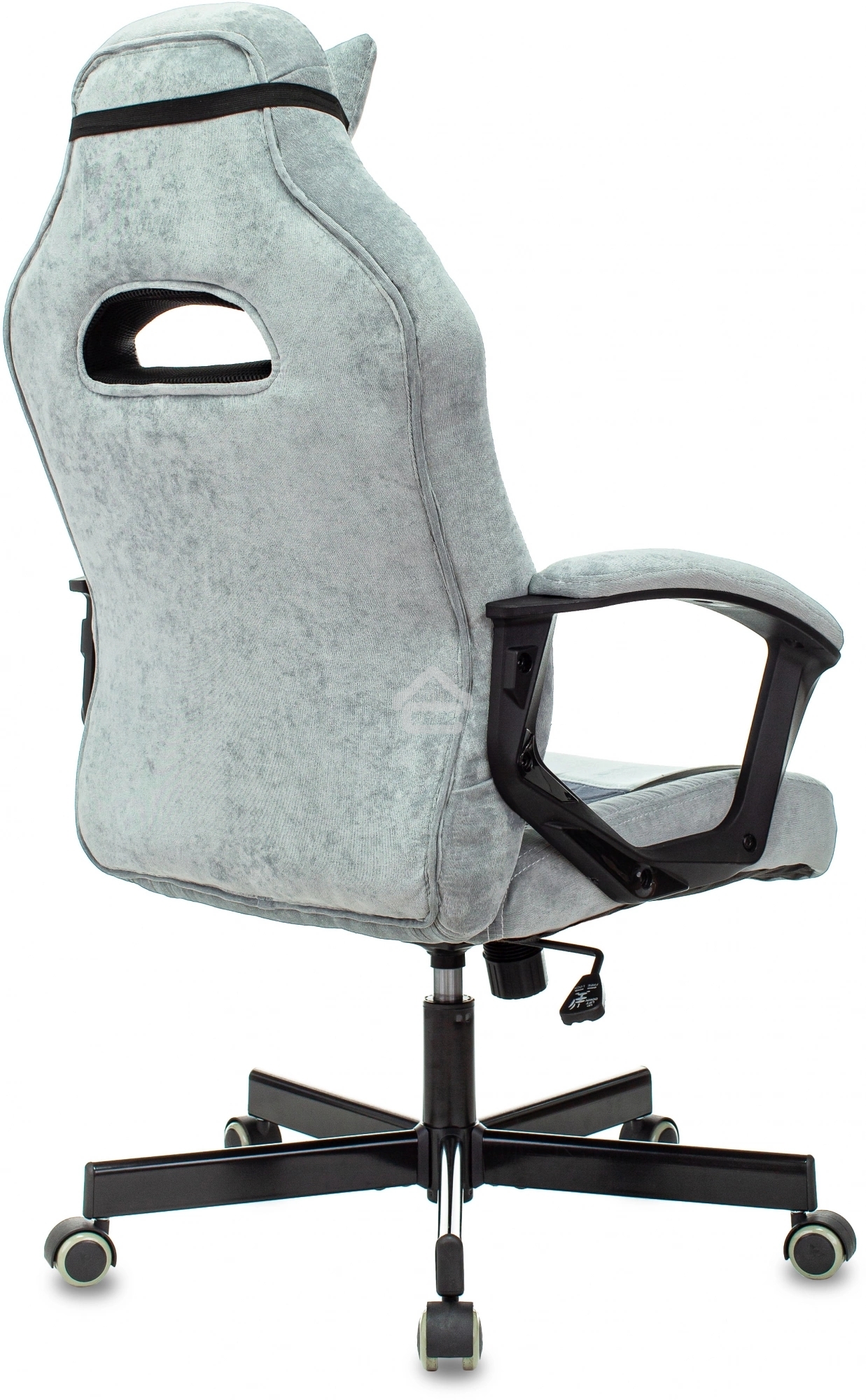 Кресло игровое Бюрократ VIKING 6 KNIGHT BL FABRIC синий, крестовина металл/пластик