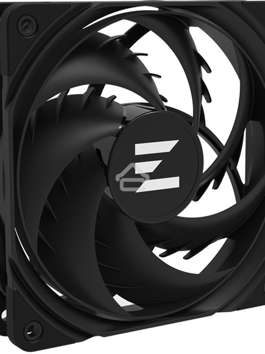 Вентилятор для корпуса Zalman ZM-AF120 черный, 120 мм, 2000 об/мин, 29.7 дБ, 4 pin
