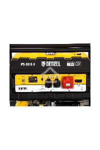 Электрогенератор бензиновый Denzel PS 80 E-3, 6.5 кВт, 85 дБ, 87 кг