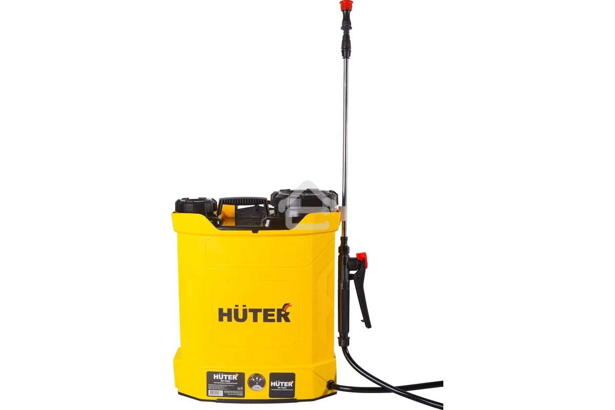 Опрыскиватель Huter SP SP-10AC аккум. ранц. 10л желтый/черный (70/13/52)
