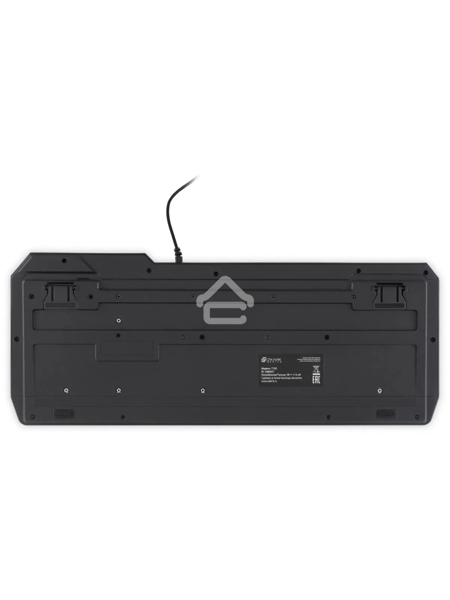 Клавиатура Oklick 715G (1680657) проводная, USB, черный