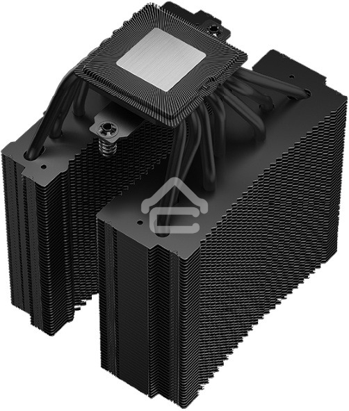 Кулер для процессора DEEPCOOL ASSASSIN IV VC VISION черный, 120 мм, алюминий/медь, 1800 об/мин, 29.3 дБ, 4 pin, 300 Вт, 172 мм