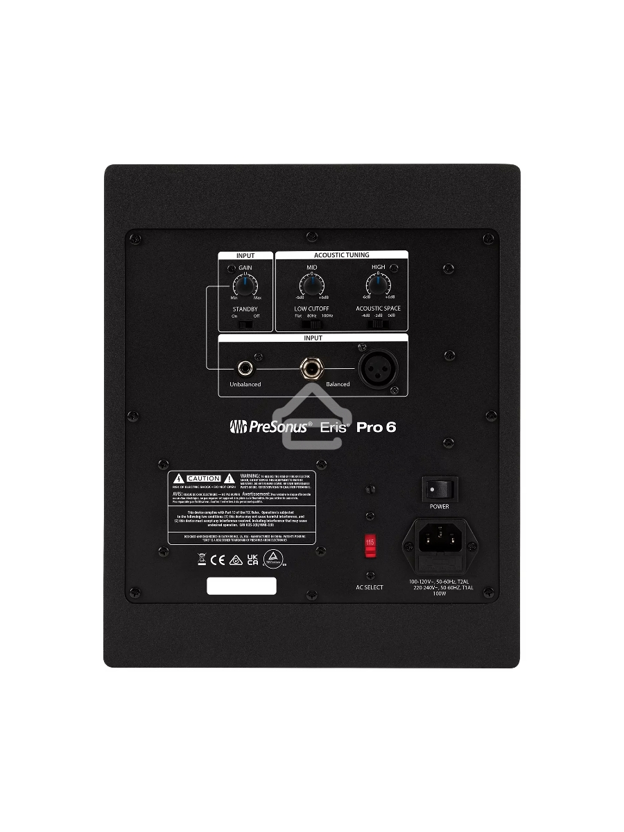 Студийный монитор [2777506130] Presonus [Eris Pro 6] активный, 2-х полосный, коаксиальный динамик: ВЧ 1,25