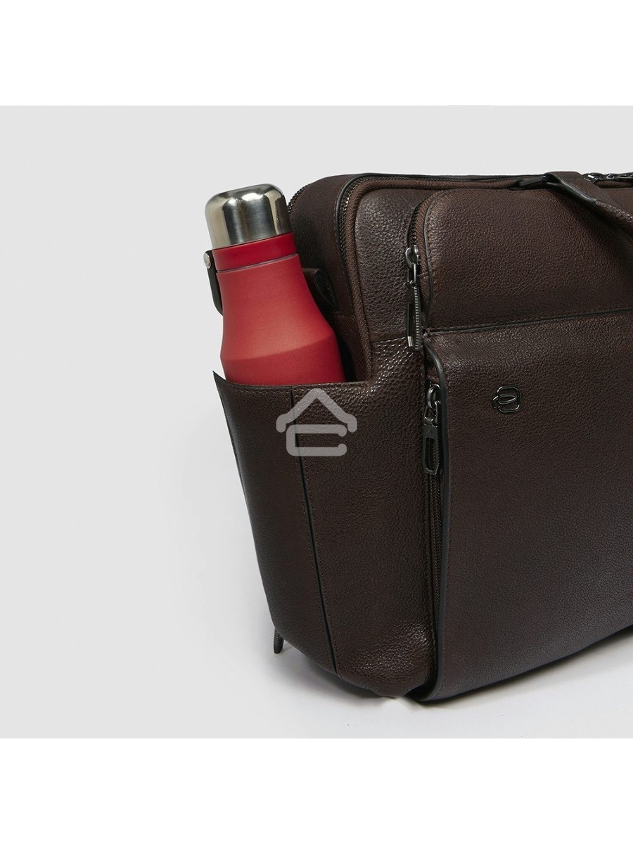 Деловая сумка с отделением для ноутбука Piquadro Hedley CA6026W130/TM, натур.кожа, темно-коричневый