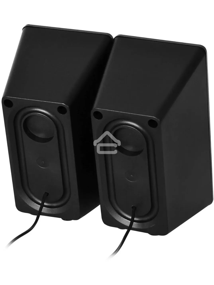 Колонки Oklick OK-165 2.0 черный 6Вт