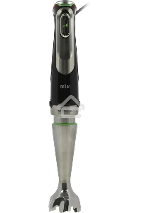 Блендер погружной Braun MQ9135XI черный/серебристый