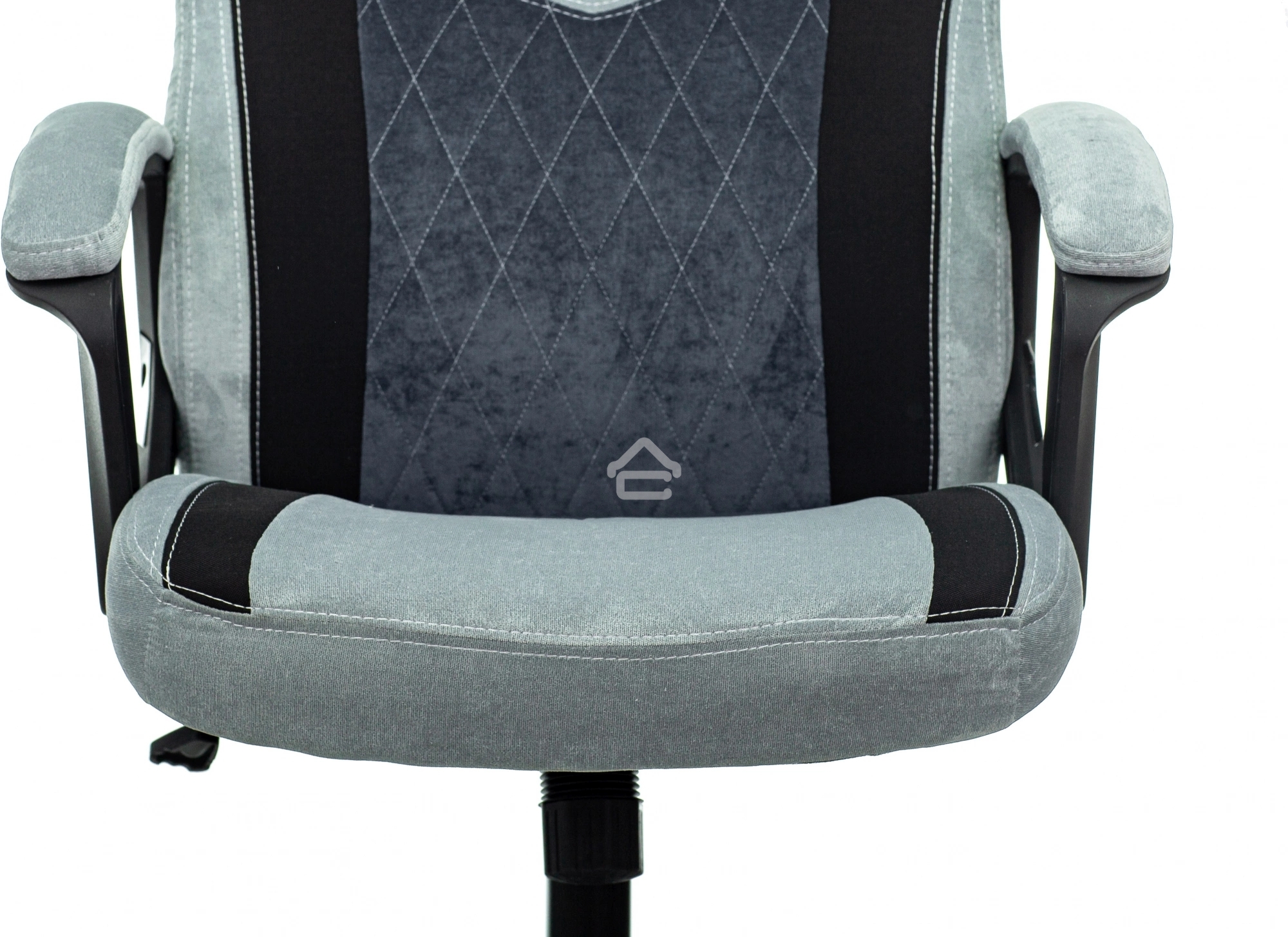 Кресло игровое Бюрократ VIKING 6 KNIGHT BL FABRIC синий, крестовина металл/пластик