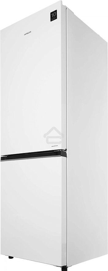 Холодильник Hitachi R-B410PUC6 PWH белый двухкамерный 215/105л морозилка снизу, No Frost