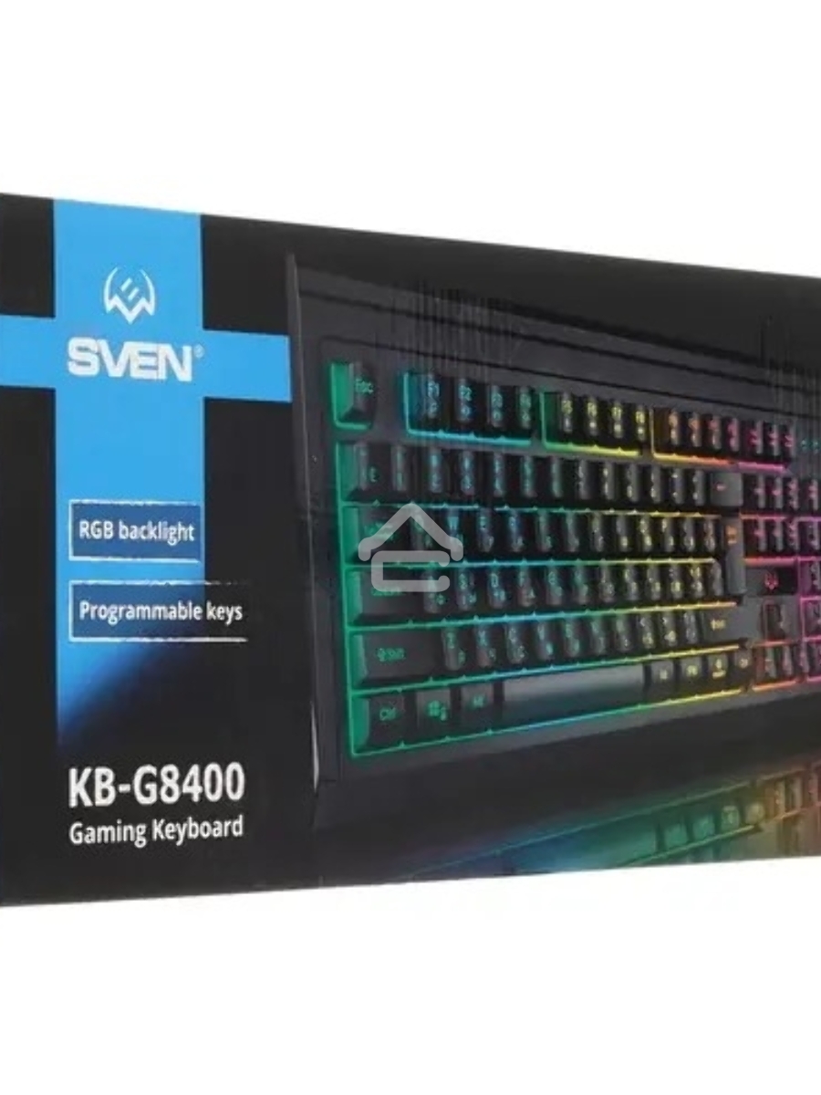 Клавиатура SVEN KB-G8400 проводная USB, черный