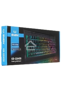 Клавиатура SVEN KB-G8400 проводная USB, черный