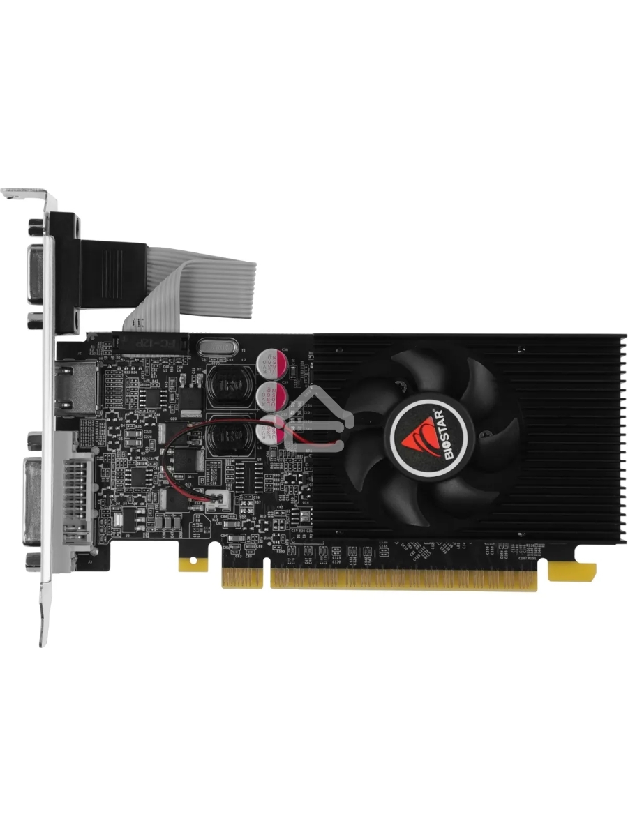 Видеокарта Biostar PCI-E G210-1GB D3 LP NVIDIA GeForce 210 1Gb 64bit DDR3 589/1333 DVIx1 HDMIx1 CRTx1 Ret low profile