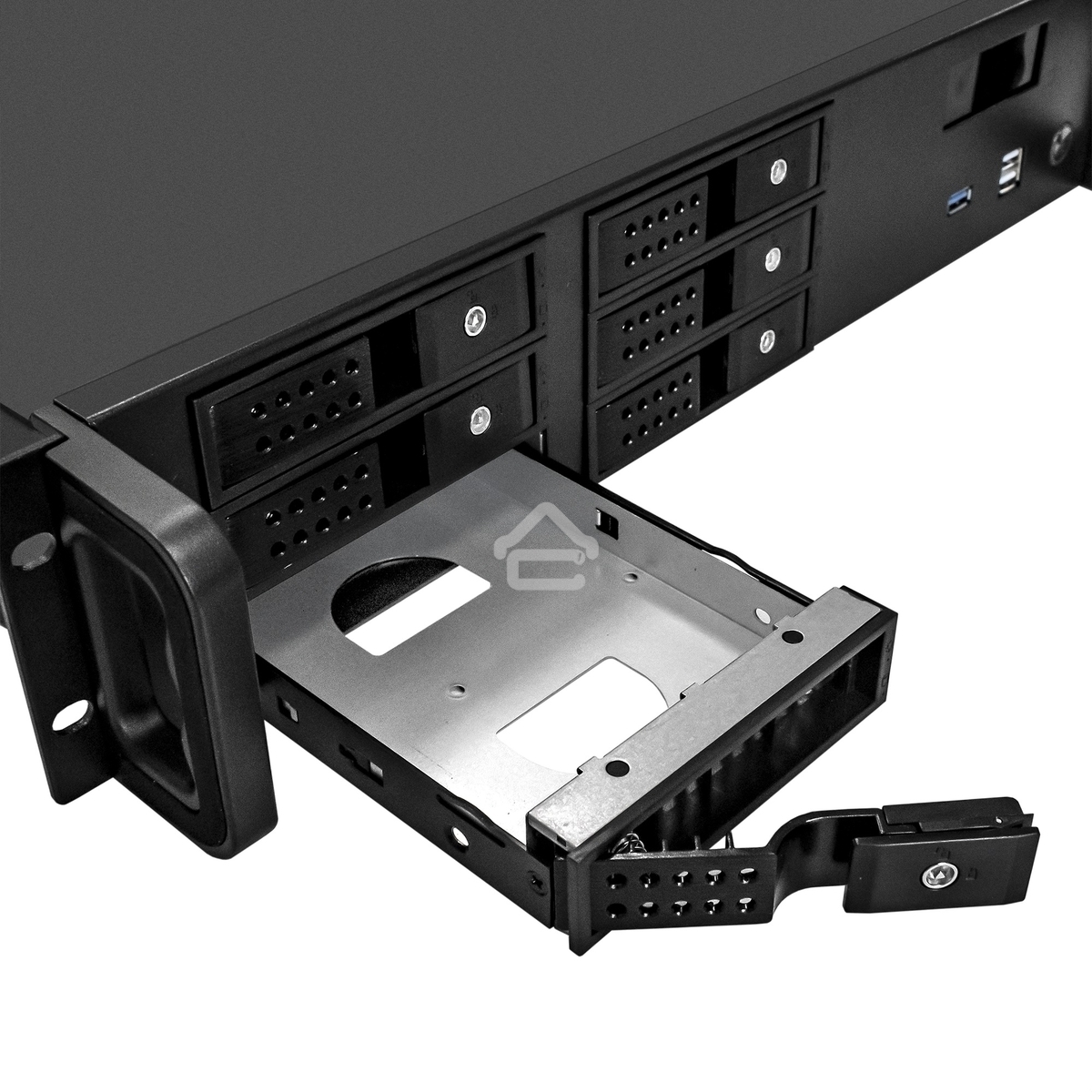 Серверный корпус ExeGate Pro 2U480-HS06 (RM 19