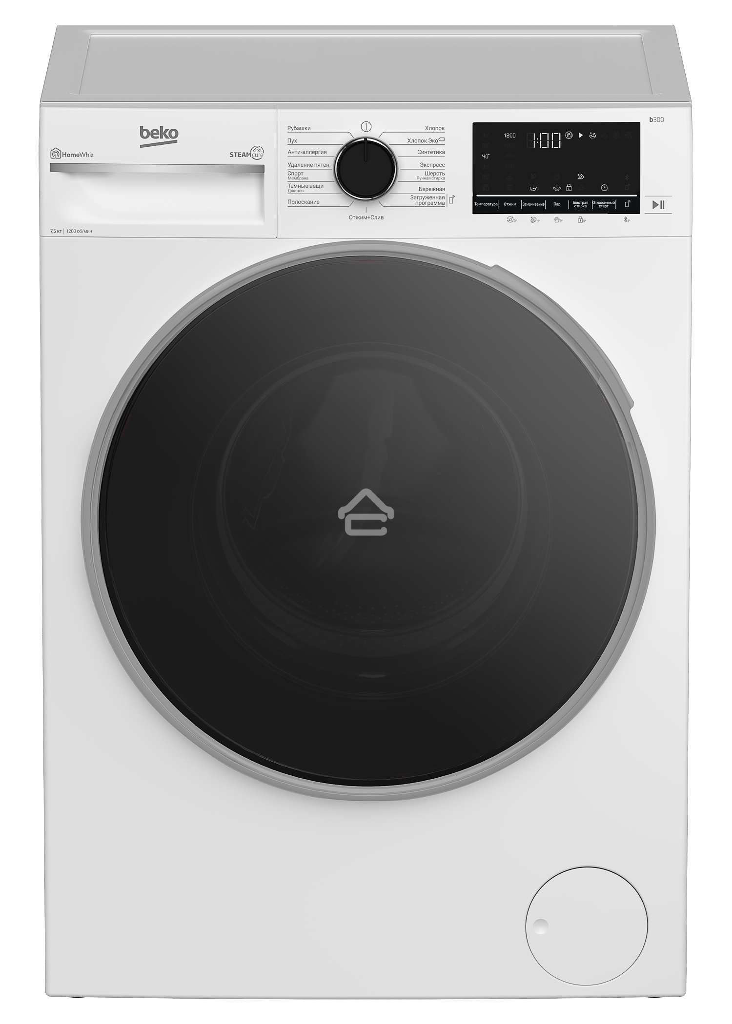 Стиральная машина Beko B3WFR48H2W (7330110001) белый, загрузка фронтальная 6,5 кг, 1200 об/мин., класс: А