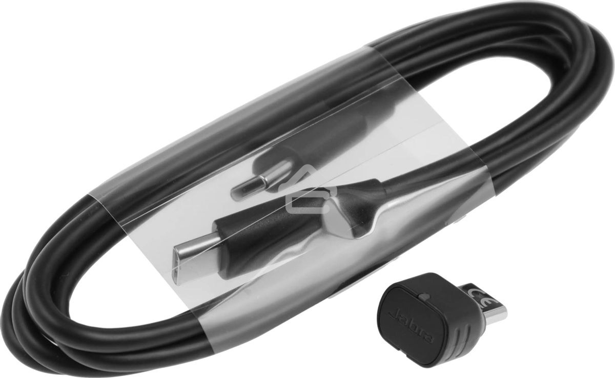 Гарнитура беспроводная Jabra Evolve2 55 Link380c MS Stereo, черный