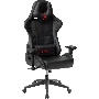 Кресло игровое A4Tech Bloody GC-500, черный, эко.кожа, крестовина пластик