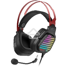 Наушники с микрофоном A4Tech Bloody G560 черный/красный 2м мониторные оголовье (G560 SPORTS RED)