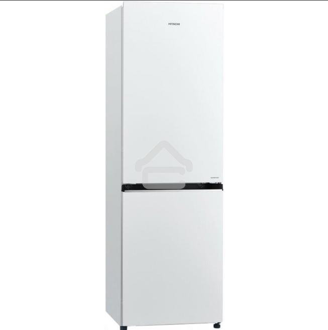 Холодильник Hitachi R-B410PUC6 PWH белый двухкамерный 215/105л морозилка снизу, No Frost