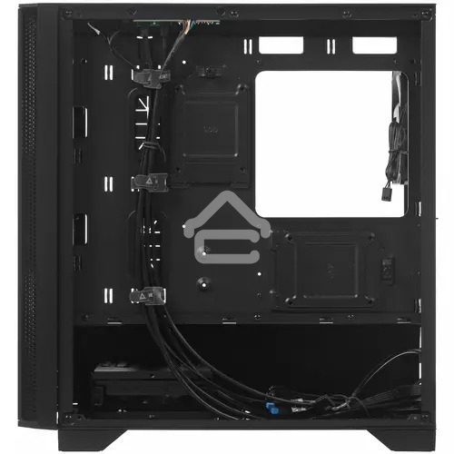 Компьютерный корпус Montech AIR 100 LITE черный без БП mATX 2x120mm 1xUSB2.0 2xUSB3.0 audio bott PSU