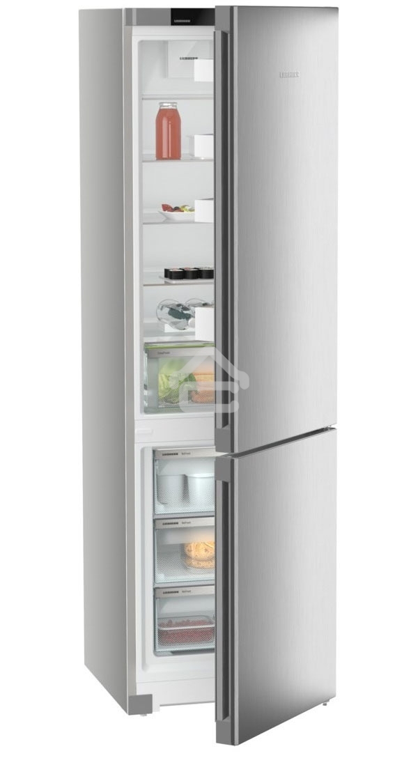 Холодильник Liebherr CNsfd 5703-22 001 Pure серебристый SteelFinish двухкамерный 266/94л морозилка снизу