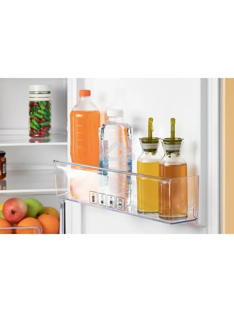 Холодильник Nordfrost NRB 152 ME бежевый мрамор двухкамерный 205/115 л морозилка снизу, капельная система