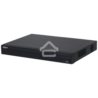 Видеорегистратор IP 32-канальный DAHUA 4K и H.265+. Входящий поток до 160 Мбит/с; сжатие: Н.265+/H.265+, H.265, H.264+, H.264+/H.264; разрешение записи до 12Мп; накопители: 2 SATA III до 20Тбайт; воспр