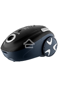 Мешковый пылесос BRAYER BR4225, 2000 Вт, 2.5 л, всасыв 350 Вт, черный