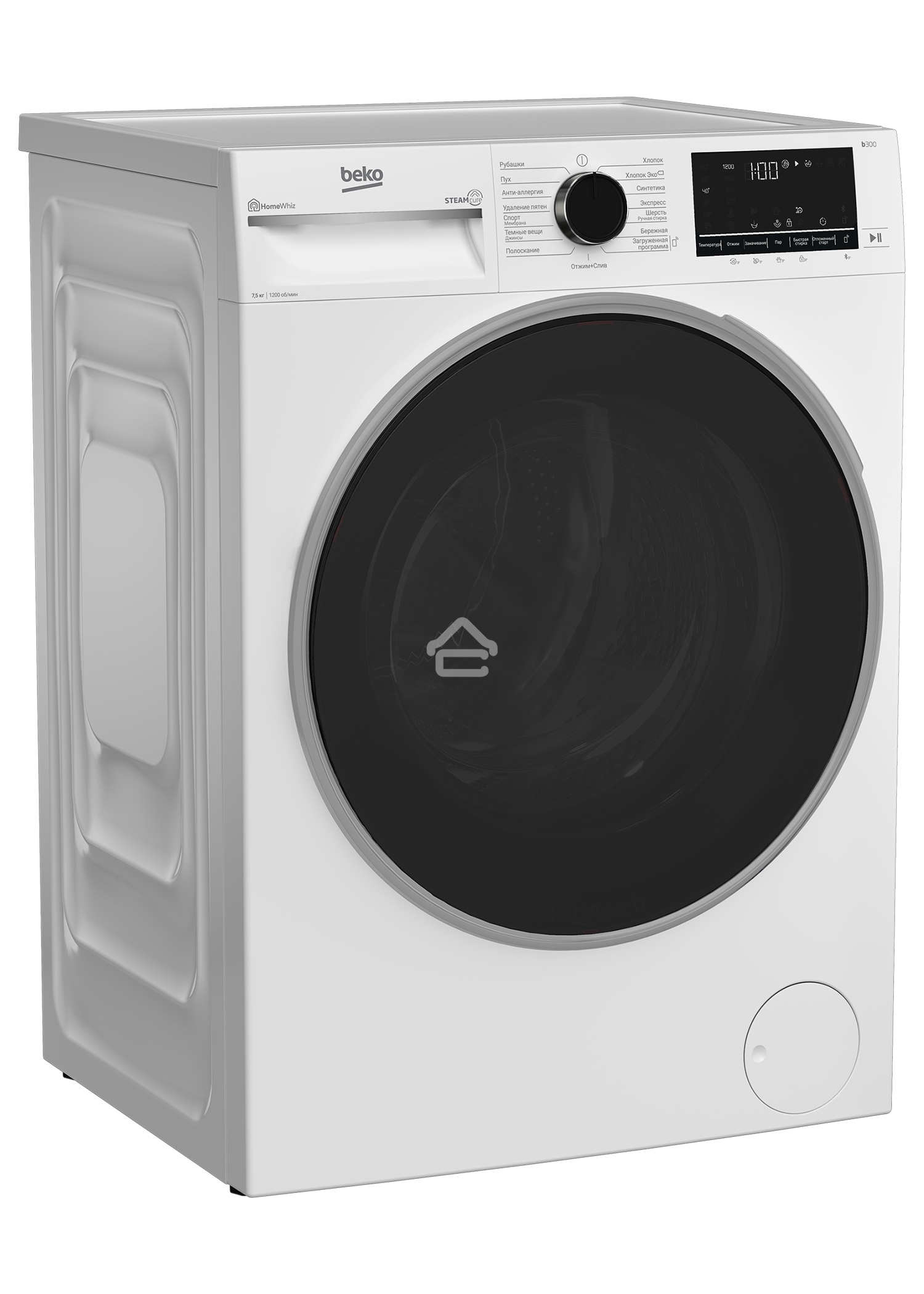 Стиральная машина Beko B3WFR48H2W (7330110001) белый, загрузка фронтальная 6,5 кг, 1200 об/мин., класс: А