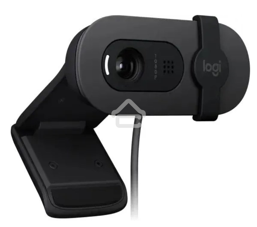 Камера Web Logitech HD Webcam Brio 90 графитовый 2Mpix (1920x1080) USB 2.0 с микрофоном (960-001581)