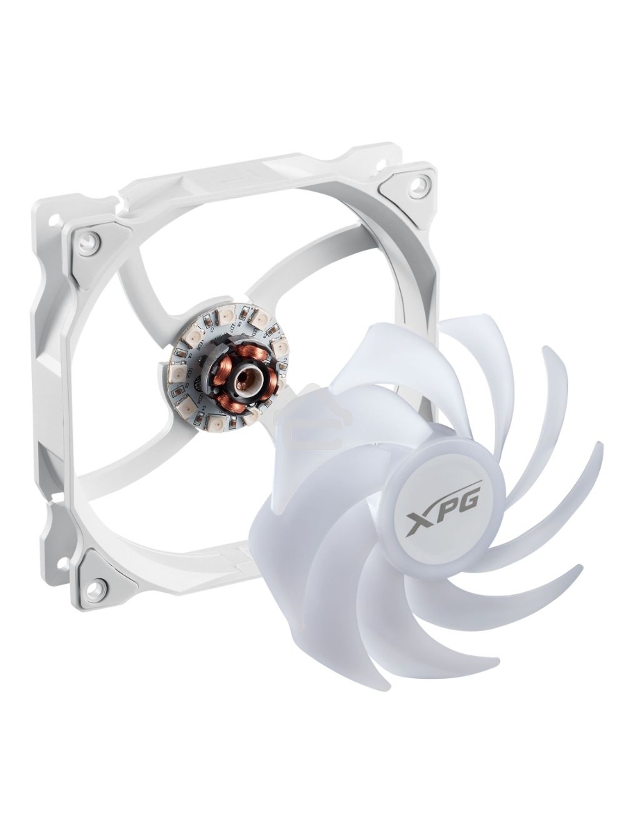Вентилятор VENTO 120 ARGB, белый 120мм 1200rpm 21db 3-pin