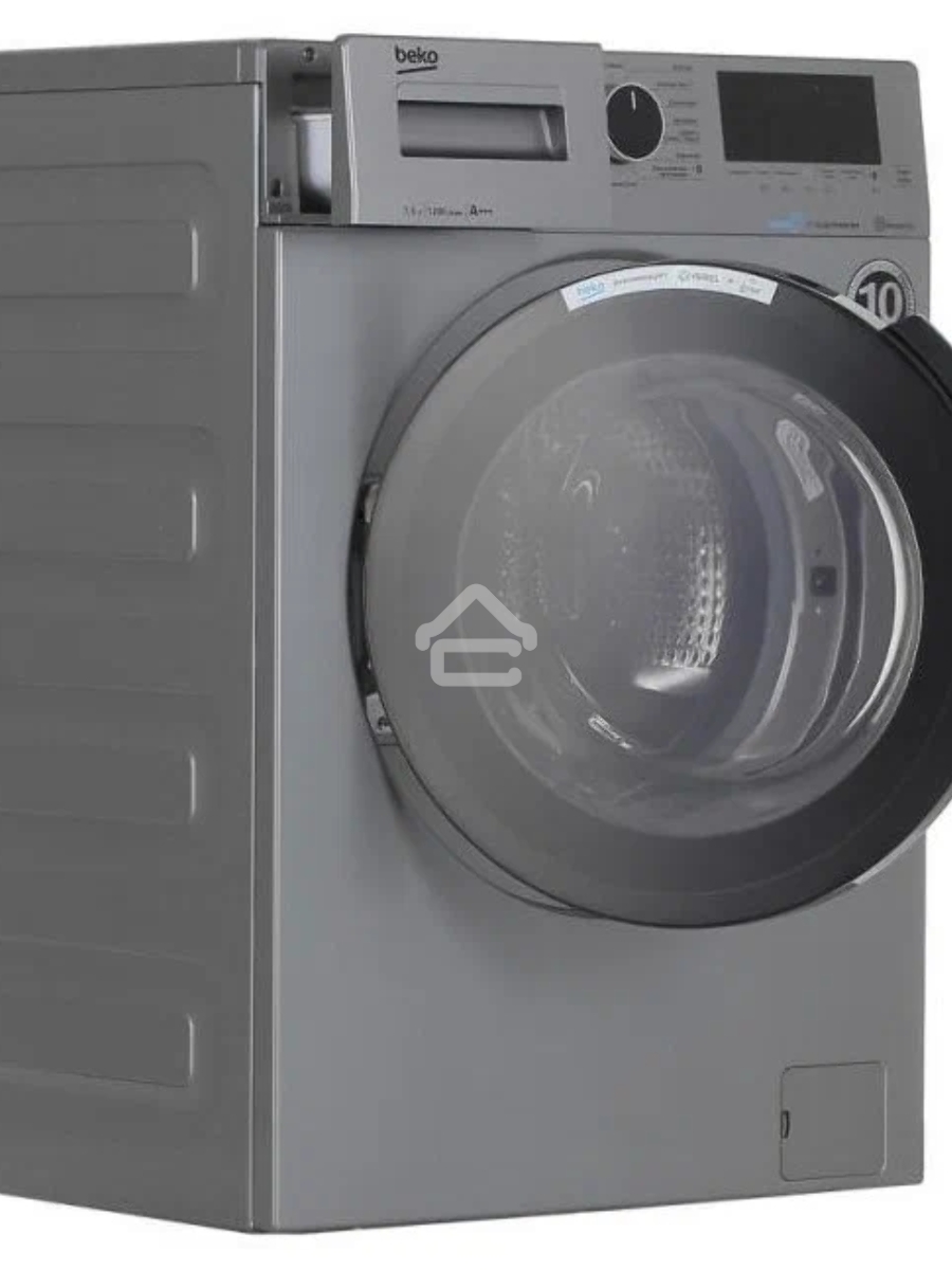 Стиральная машина Beko WSPE7H616S cеребристый, загрузка фронтальная 7,5 кг, 1200 об/мин., класс: А