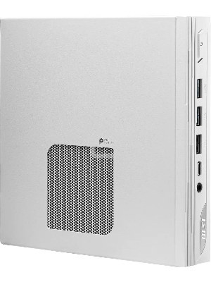 Неттоп MSI Pro DP10 12M-040BRU i3 1215U (1.2) UHDG noOS 2.5xGbitEth WiFi BT 120W белый (936-B0A622-040)