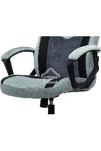 Кресло игровое Бюрократ VIKING 6 KNIGHT BL FABRIC синий, крестовина металл/пластик