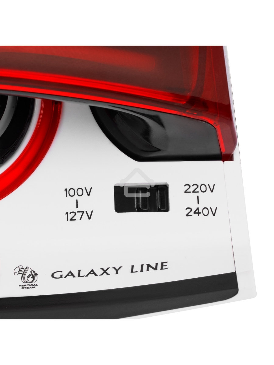Утюг дорожный Galaxy Line GL 6137 1100Вт красный