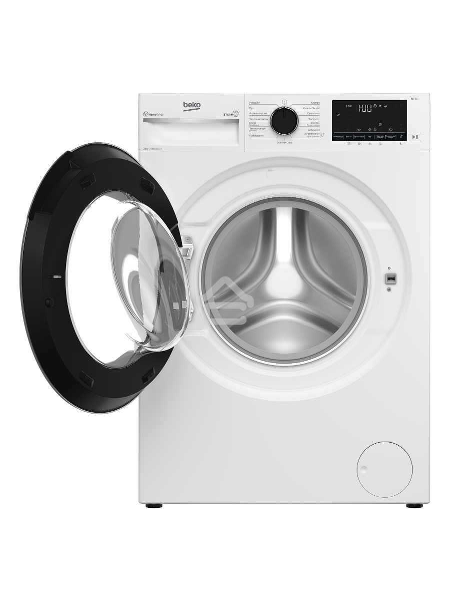 Стиральная машина Beko B3WFR48H2W (7330110001) белый, загрузка фронтальная 6,5 кг, 1200 об/мин., класс: А