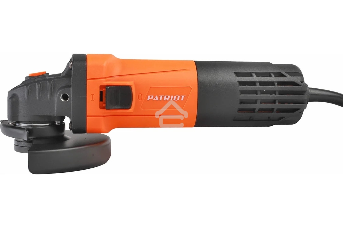 Угловая шлифовальная машина (УШМ) AG 126 пылезащищенная 1050Вт диск 125мм PATRIOT 110301126