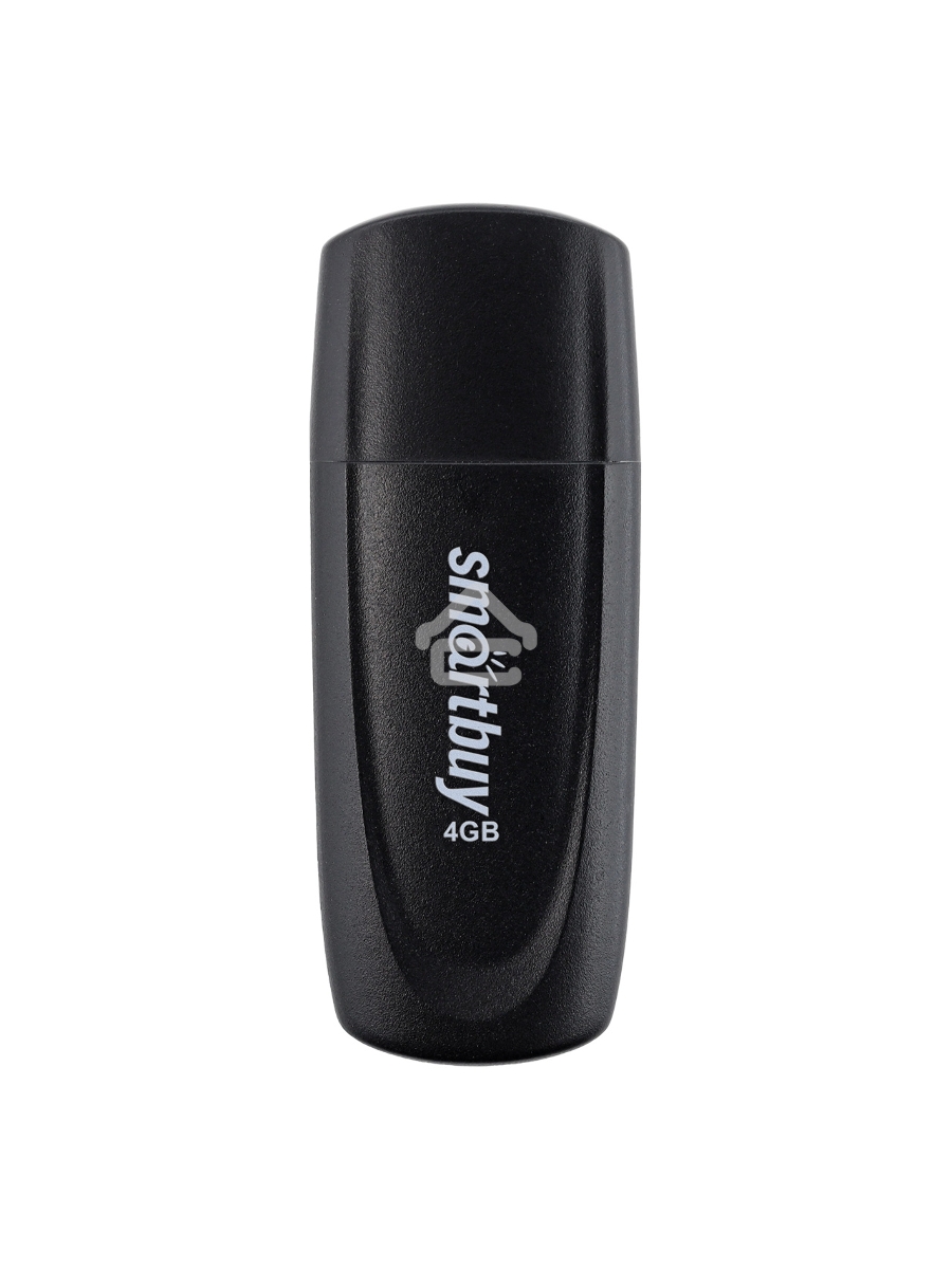 Флеш диск USB 2.0 SmartBuy 004GB Scout Black (SB004GB2SCK)