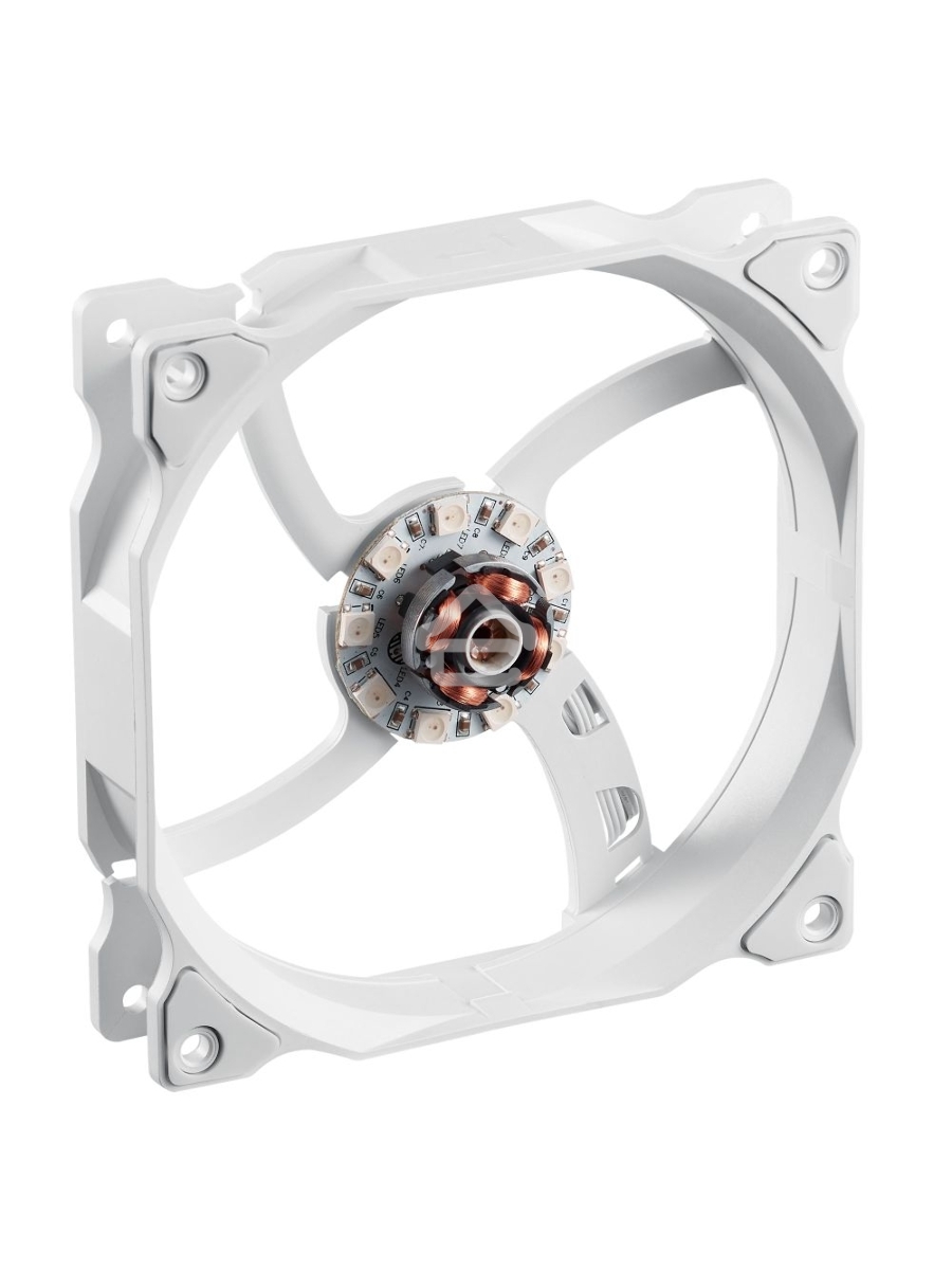 Вентилятор VENTO 120 ARGB, белый 120мм 1200rpm 21db 3-pin