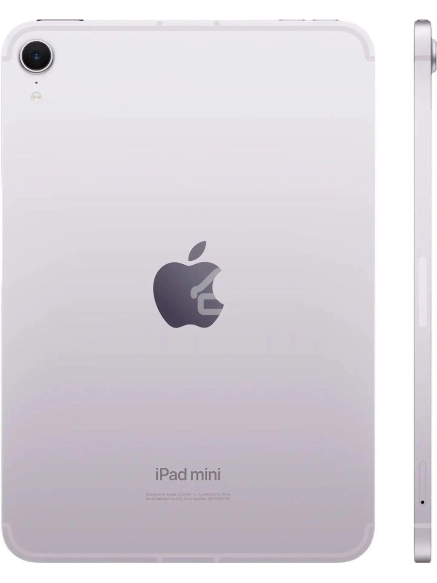 Планшет Apple iPad mini 2024 Wi-Fi + Cellular A2995, 8Gb, 256Gb, LTE, 5G, iOS, фиолетовый