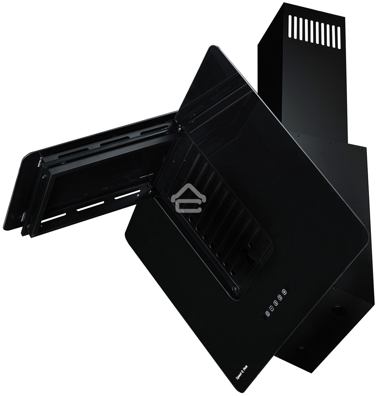 Вытяжка каминная Zigmund & Shtain K 150.9 B черный, сенсорное управление