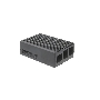 Компьютерный корпус Qumo RS050 Aluminum Case, Raspberry Pi 5B, Grey