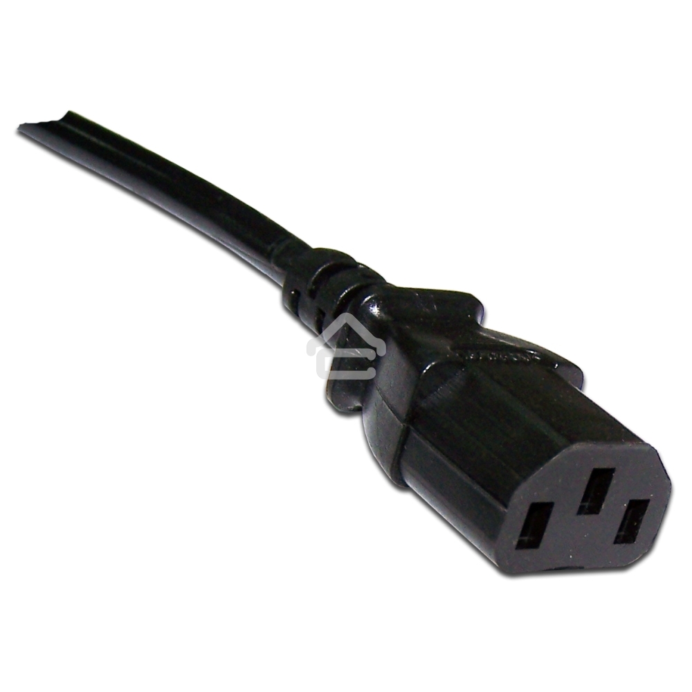 Шнур питания Lanmaster LAN-PP13/SHA-0.5-BK C13-Schuko проводник.:3x0.75мм2 0.5м 220В 10А (упак.:1шт) черный