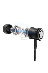 Наушники проводные Havit Wired earphone черный