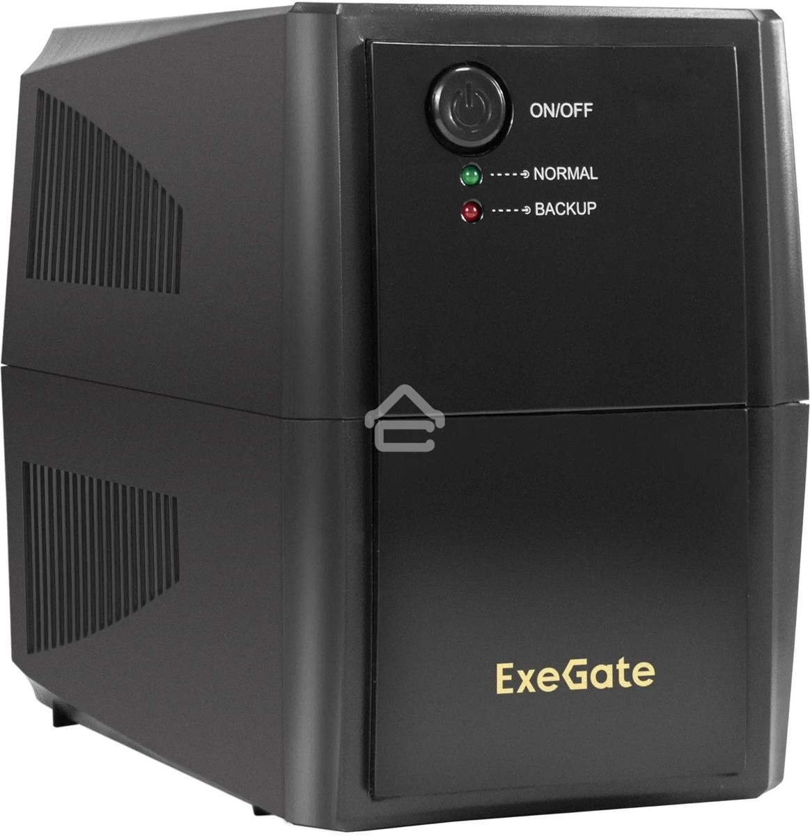 Источник бесперебойного питания ExeGate Power Back BNB-500.LED.4C13 <500VA/300W, LED, 4*C13, Black>