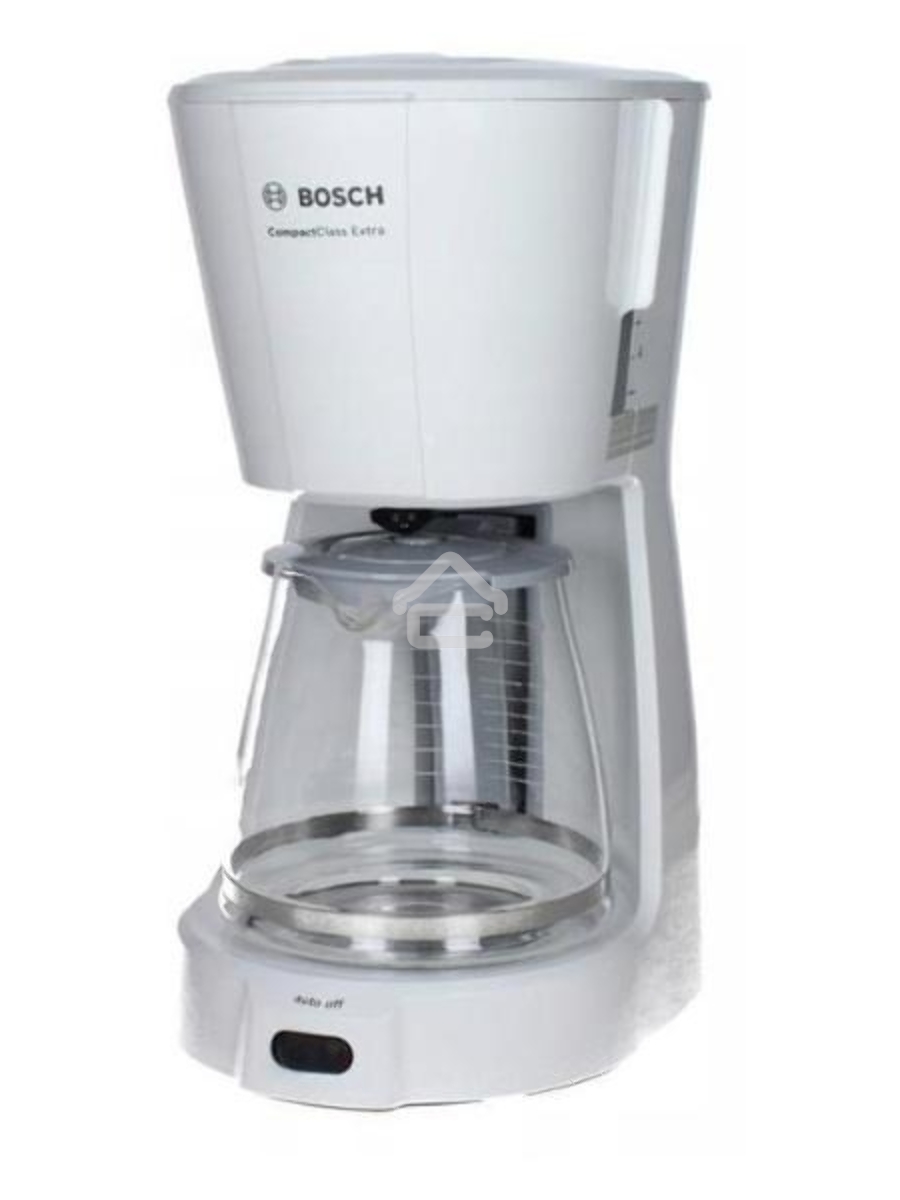 Кофеварка капельная Bosch TKA3M131 белый, исп. кофе - молотый, 1.4 л, 1200 Вт.