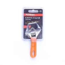 Ключ разводной Patriot SAW 115, Cr-V, тонкие губки, укороченная рукоять, 115 мм, зев 24 мм