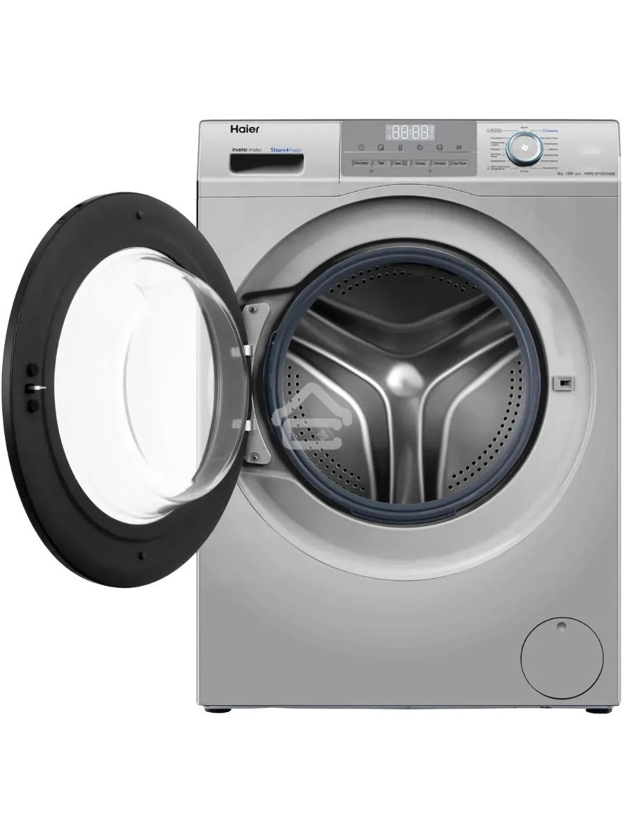 Стиральная машина Haier HW60-BP12929BSE серебристый загр. фронтальная макс.: 6 кг 1200об/мин класс: А+++