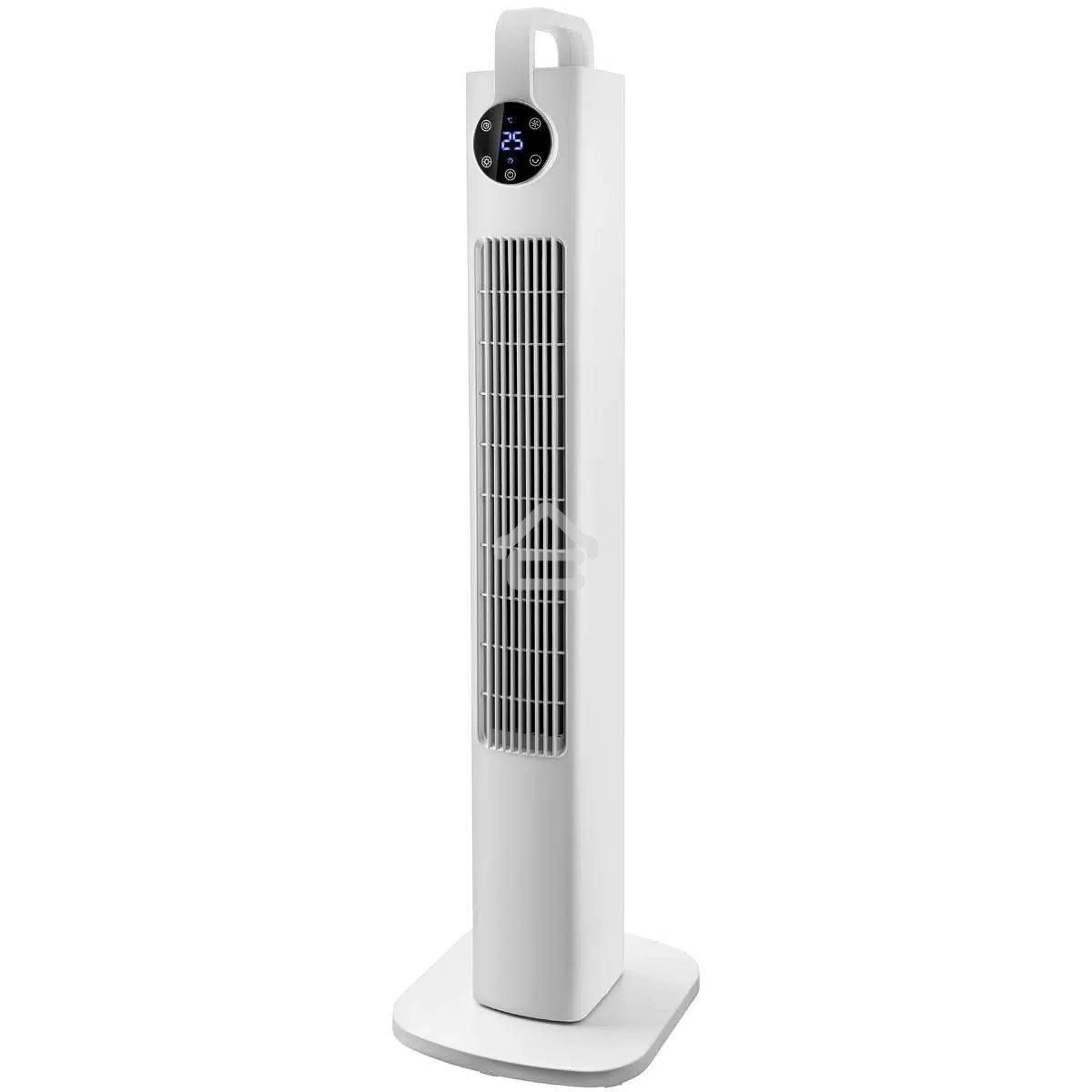 Колонный вентилятор BRAYER BR4957, эл.упр.,пульт ДУ,вращение,мощ-ть60Вт, LED дисплей, 3 скор.Таймер