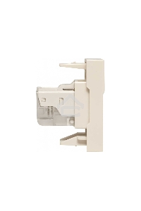 Розетка RJ45 EKF PROxima, категории 5e (ширина 1 модуль) E1MK015E-135-10