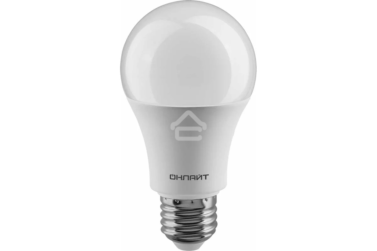 Лампа светодиодная ОНЛАЙТ 61149 OLL-A60-15-230-2.7K-E27 грушевидная