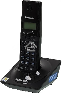 Телефон беспроводной (DECT) Panasonic KX-TG1711RUB (черный) {АОН, Caller ID,12 мелодий звонка,подсветка дисплея,поиск трубки}